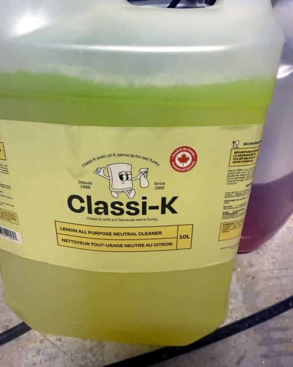 Classi-K Lemon All-Purpose Neutral Cleaner bottle